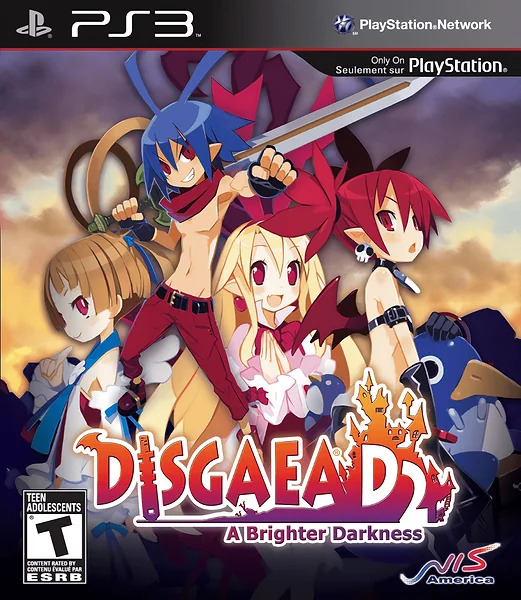 Disgaea D2: A Brighter Darkness box art