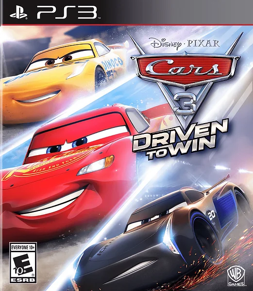 Cars 3: Driven to Win Box Art