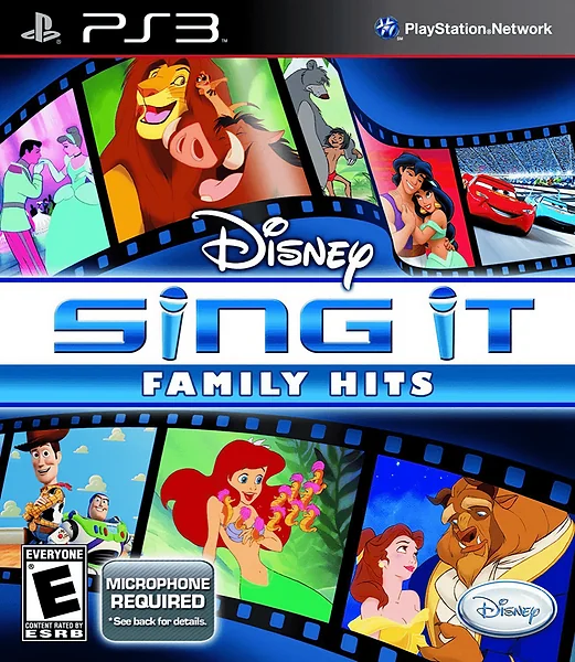 Disney Sing It: Family Hits box art