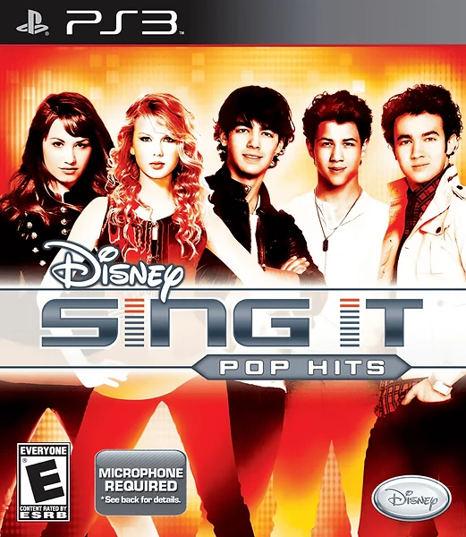 Disney Sing It: Pop Hits box art