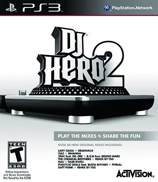 DJ Hero 2 Box Art
