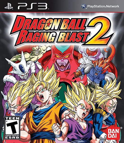 Dragon Ball: Raging Blast 2 box art