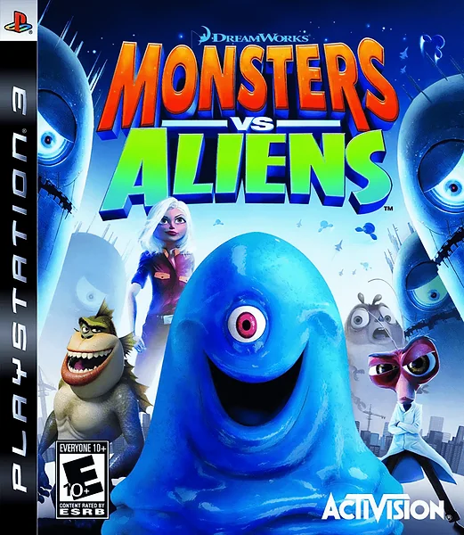 Monsters vs. Aliens Box Art
