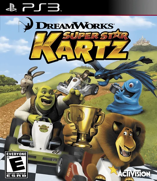 DreamWorks Super Star Kartz Box Art