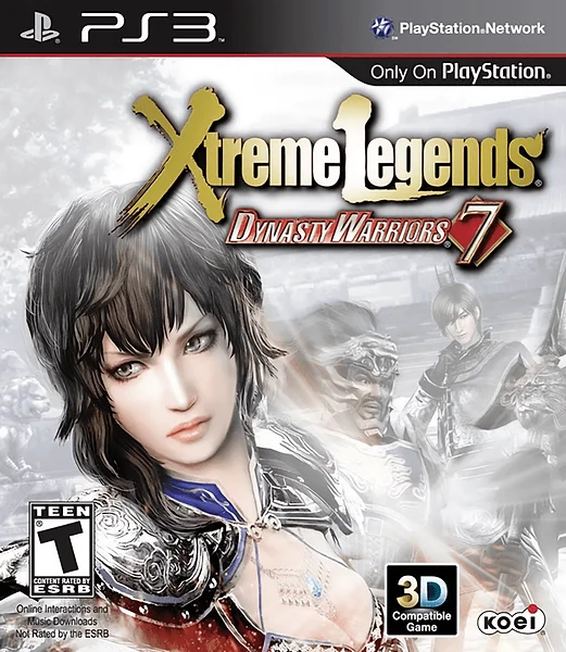 Dynasty Warriors 7: Xtreme Legends box art