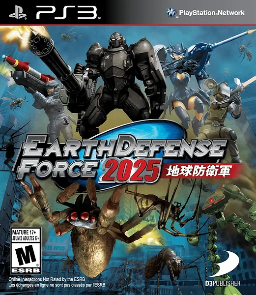 Earth Defense Force 2025 Box Art