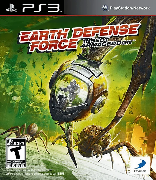 Earth Defense Force: Insect Armageddon box art