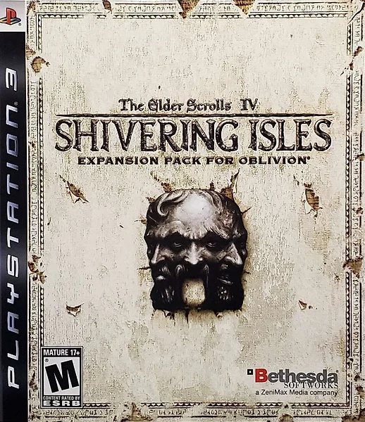Elder Scrolls IV: Shivering Isles box art