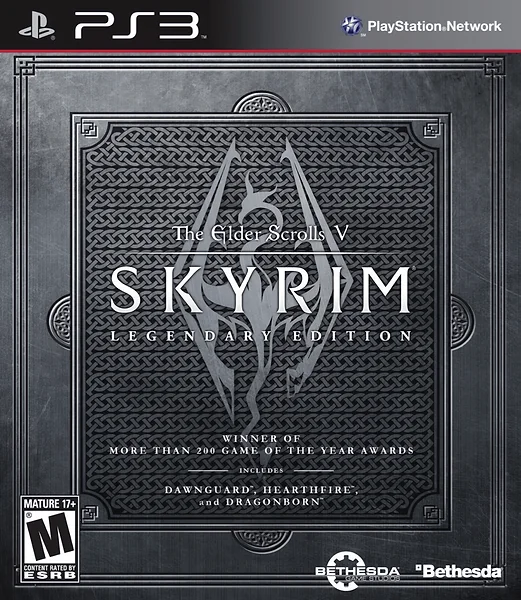 Elder Scrolls V: Skyrim Box Art