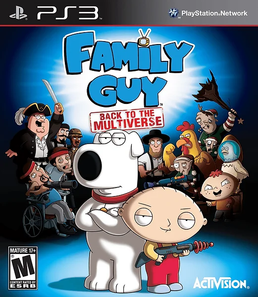 Family Guy: Back to the Multiverse Box Art