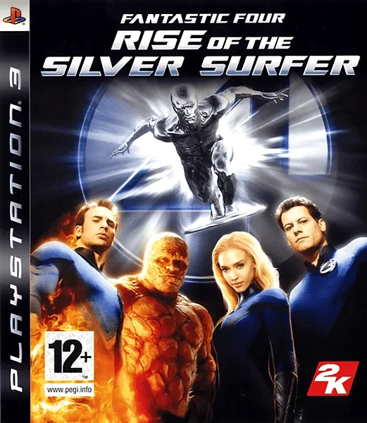 Fantastic Four: Rise of the Silver Surfer Box Art