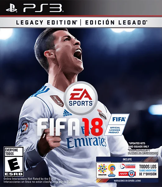 FIFA 18: Legacy Edition Box Art