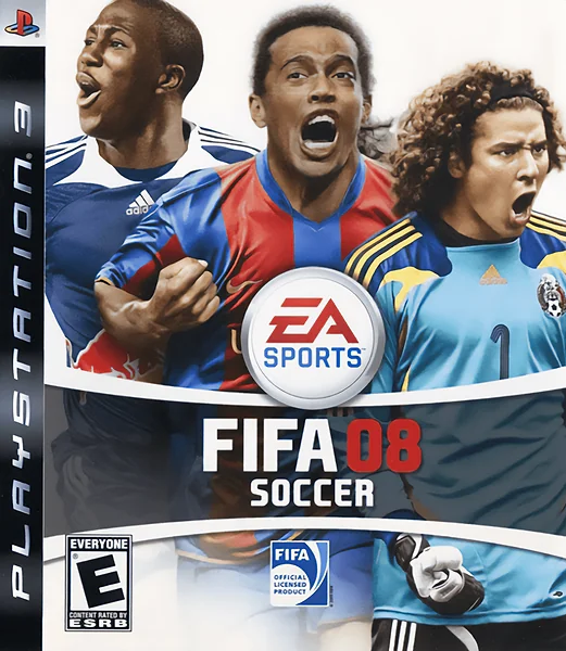 FIFA 08 box art
