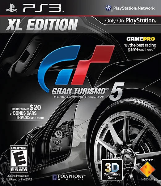 Gran Turismo 5: XL Edition box art