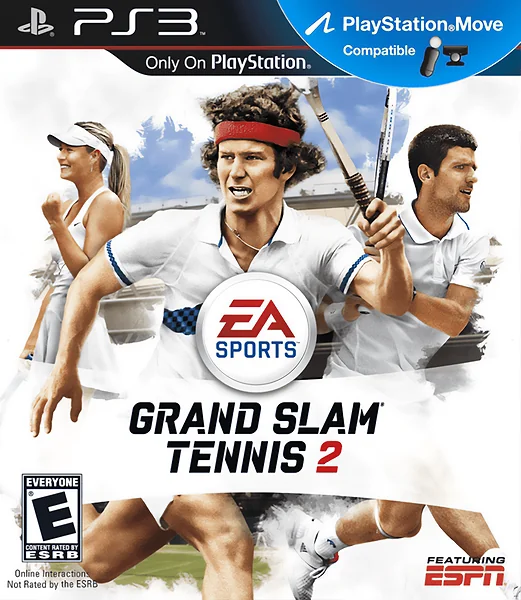 Grand Slam Tennis 2 Box Art