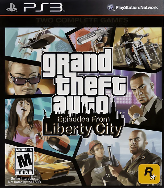 Grand Theft Auto: Episodes from Liberty City box art