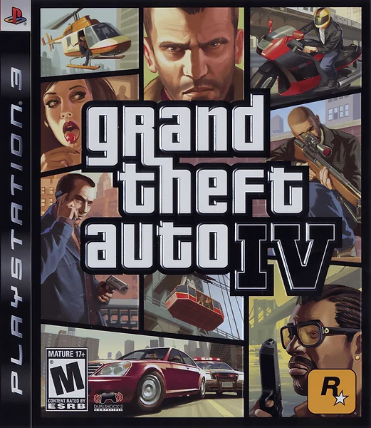 Grand Theft Auto IV box art