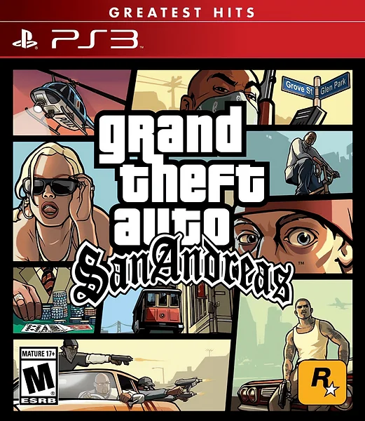 Grand Theft Auto: San Andreas Box Art