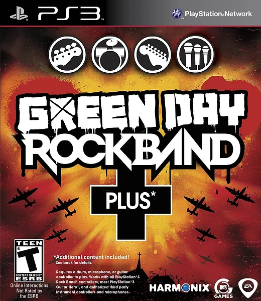 Green Day: Rock Band Plus box art