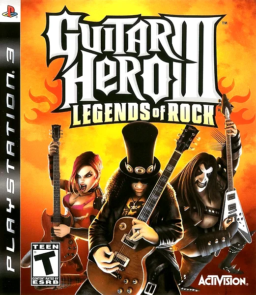 Guitar Hero III: Legends of Rock box art