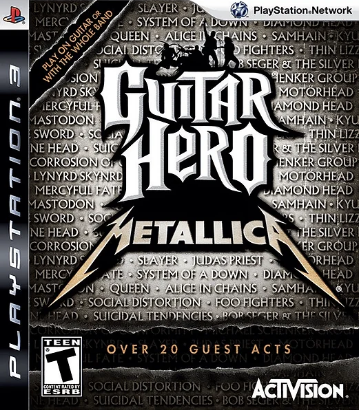 Guitar Hero: Metallica box art