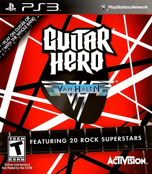 Guitar Hero: Van Halen box art