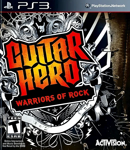 Guitar Hero: Warriors of Rock box art