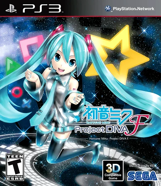 Hatsune Miku: Project DIVA F Box Art