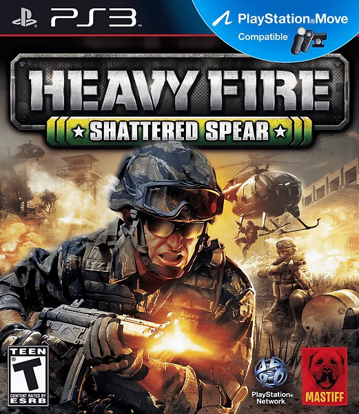 Heavy Fire: Shattered Spear box art