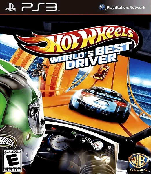 Hot Wheels: World's Best Driver Box Art