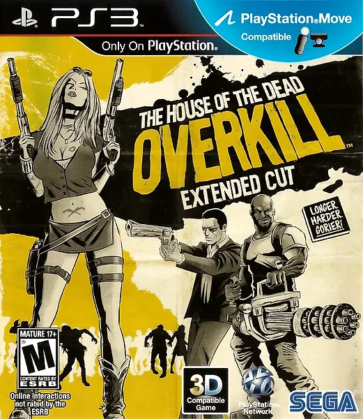 House of the Dead: Overkill - Extended Cut Box Art