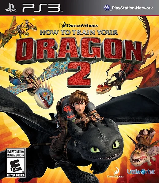 How to Train Your Dragon 2 Box Art