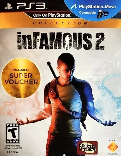 InFAMOUS 2 Collection box art
