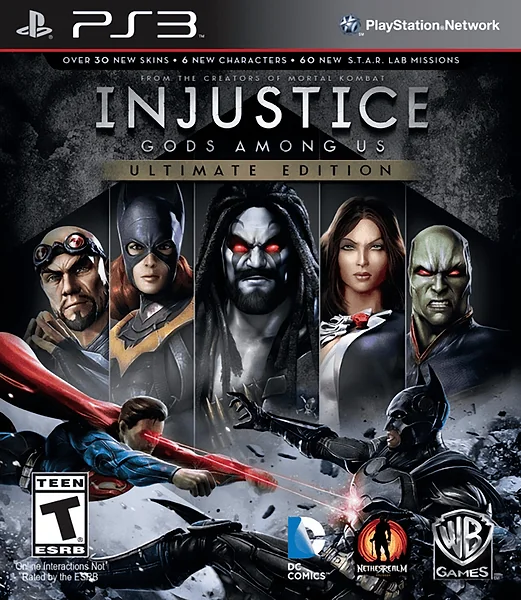 Injustice: Gods Among Us box art