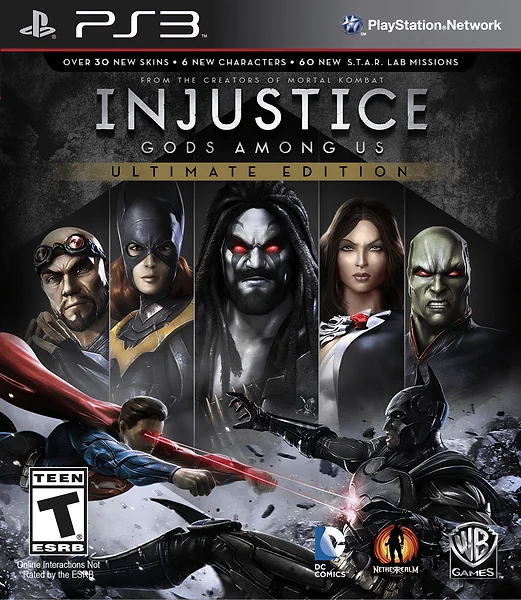 Injustice: Gods Among Us Box Art
