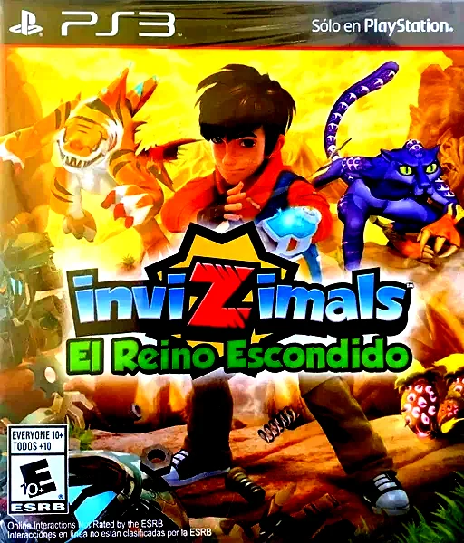 Invizimals: The Lost Kingdom Box Art