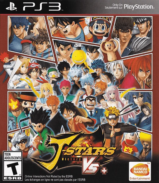 J-Stars Victory VS+ Box Art