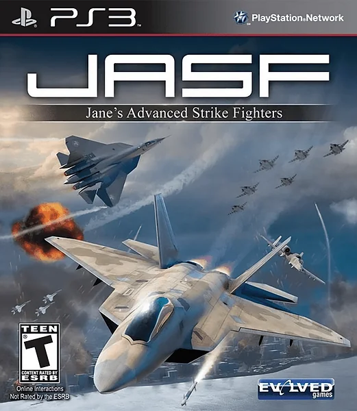JASF: Jane's Advanced Strike Fighters Box Art