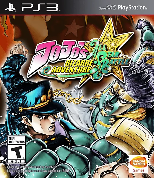 JoJo's Bizarre Adventure: All-Star Battle Box Art