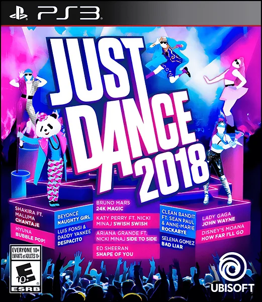Just Dance 2018 Box Art