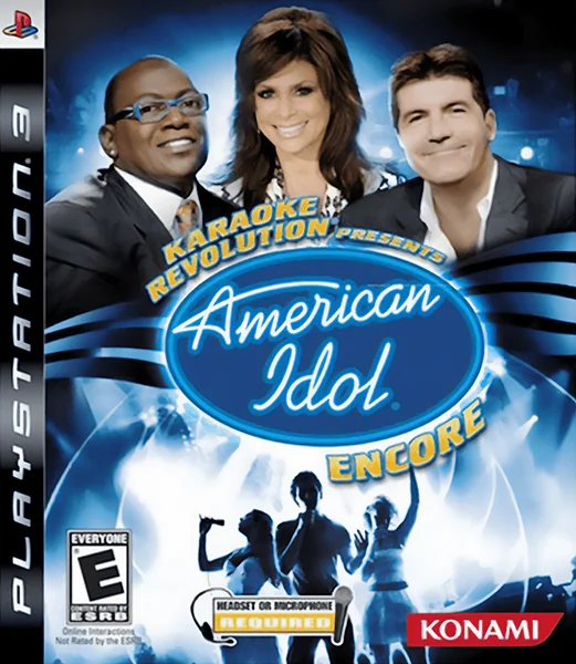 Karaoke Revolution Presents: American Idol Encore box art