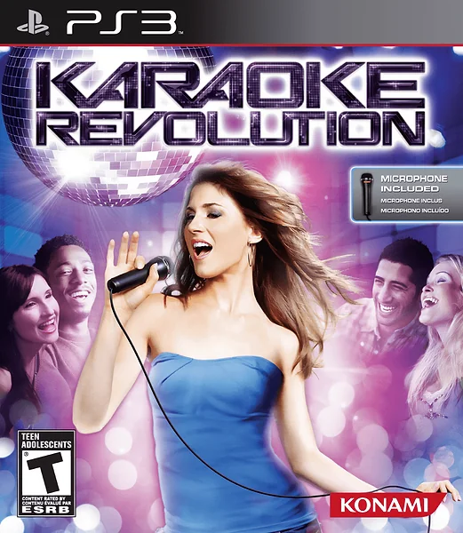 Karaoke Revolution Box Art