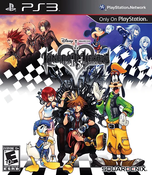 Kingdom Hearts HD 1.5 Remix Box Art