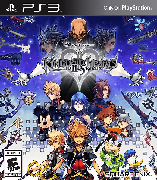 Kingdom Hearts HD 2.5 Remix Box Art