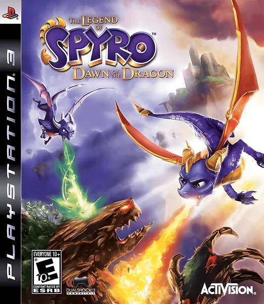 Legend of Spyro: Dawn of the Dragon Box Art