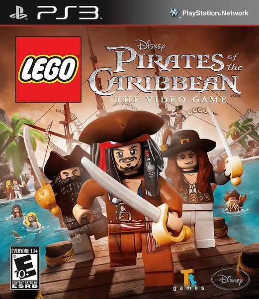 LEGO Pirates of the Caribbean: The Video Game Box Art