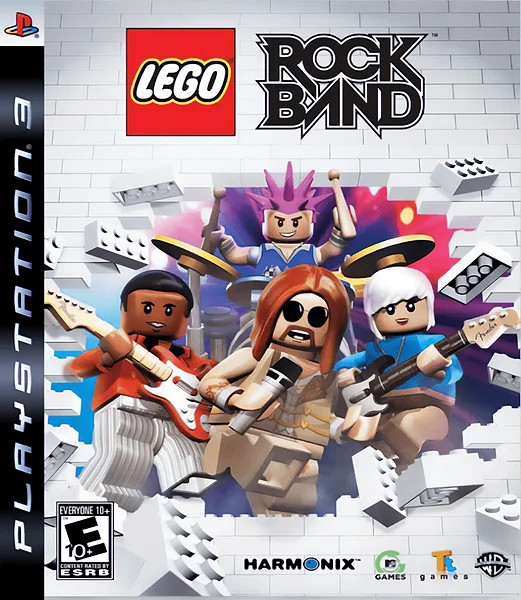 LEGO Rock Band Box Art