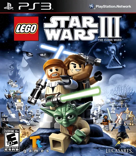 LEGO Star Wars III: The Clone Wars box art
