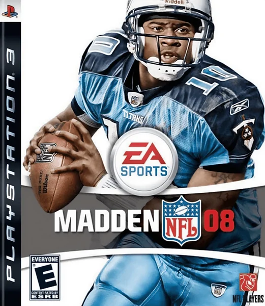 Madden NFL 08 box art