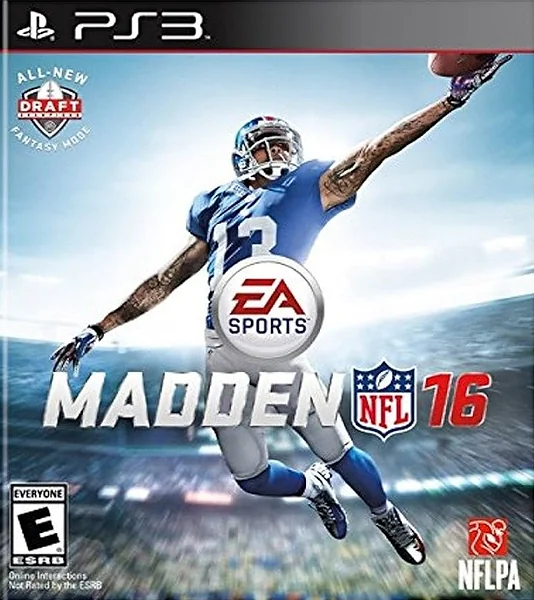 Madden NFL 16 box art